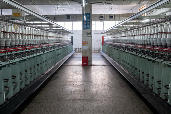 Wuxi Yang Guang Thread Factory linea di produzione del fabbricante
